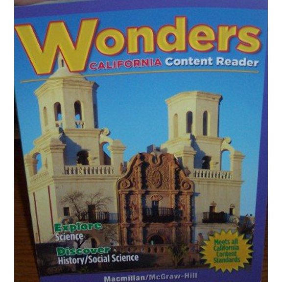 Pre-Owned Wonders: California Content Reader Grade 4 (English Language Development, Time For Kids), 9780022043421, 002204342X, Paperback,