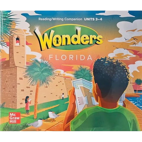 Pre-Owned Wonders Florida Reading/Writing Companion Grade 4 Units 3-4, (Paperback), English