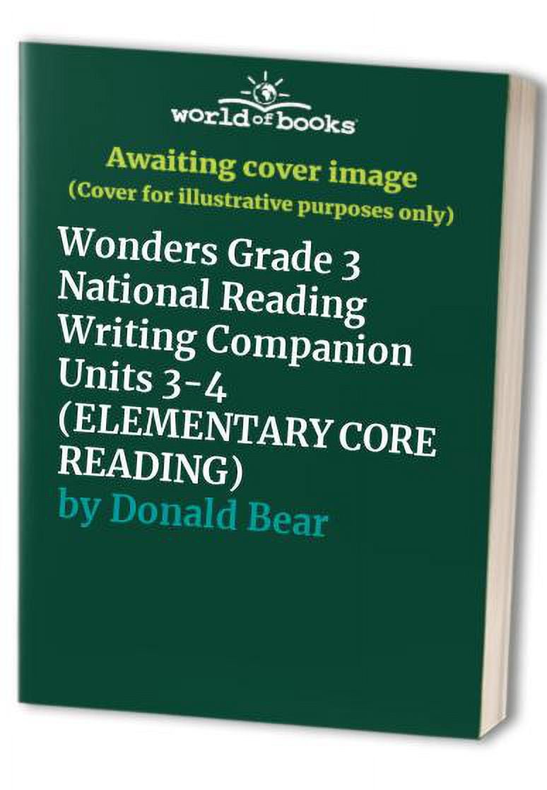 PreOwned Wonders Grade 3 National Reading Writing Companion Units 34