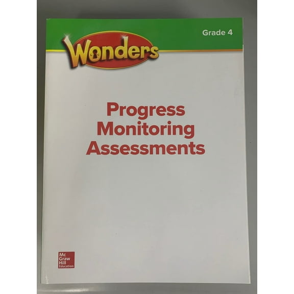 Wonders Grade 4 Progress Monitoring Assessments, (Paperback)