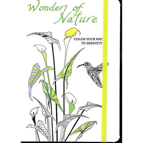 Pre-Owned Wonders Of Nature : Color Your Way To Serenity Paperback