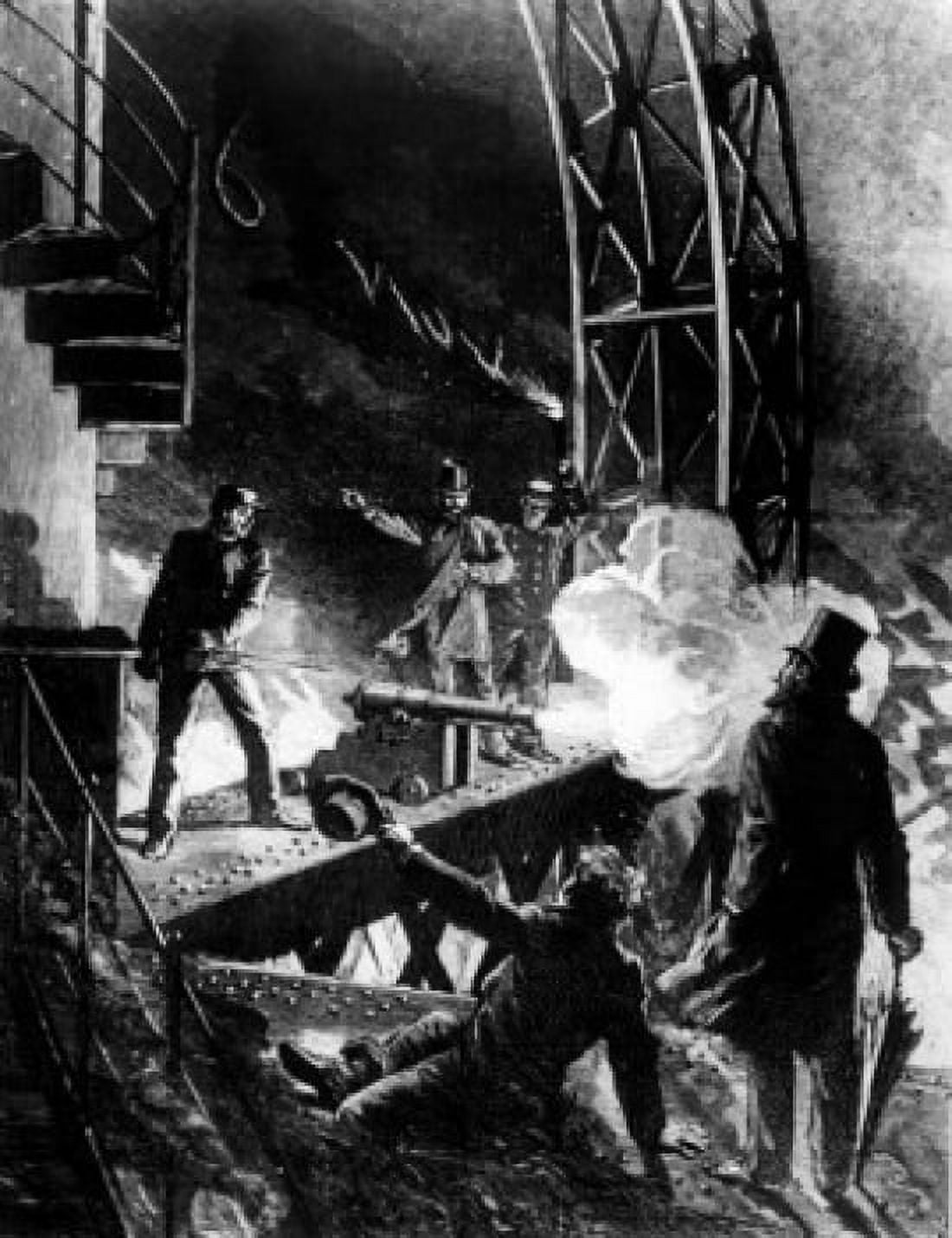Wonders of Modern Times October 31st 1889 Canvas Art - (24 x 36)