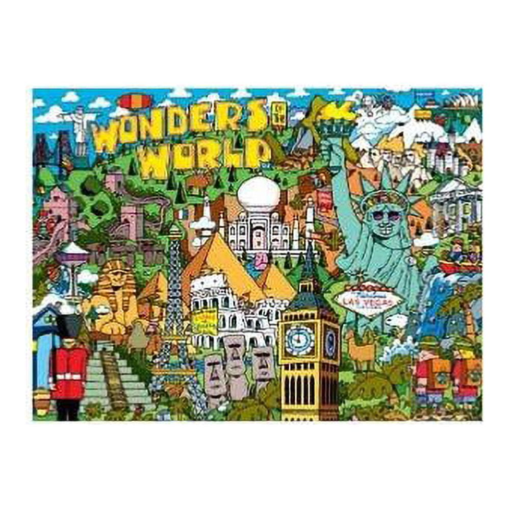 Wonders of the World 1000 Piece Puzzle