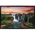thumbnail image 1 of Wonders of the World - Iguazu Falls Wall Poster, 22.375" x 34", Framed, 1 of 3