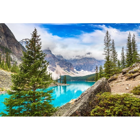 Wonderscapes - Banff National Park - Lake Moraine - 1000 Piece Jigsaw Puzzle