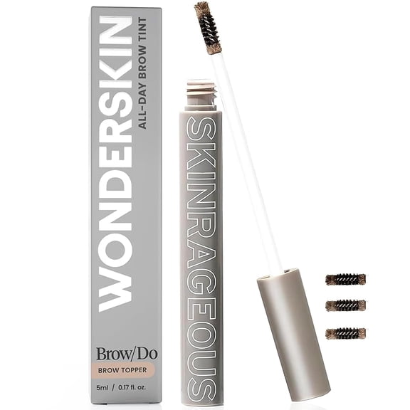 Wonderskin SKINRAGEOUS Brow/Do Color + Style All Day Gel Topper | Shade Blonde | New In Box 0.17 fl oz / 5 mL