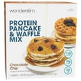 thumbnail image 1 of Wonderslim Protein Pancake & GGA1 Waffle Mix, Chocolate Chip, Low Sugar & Low Calorie (7ct), 1 of 3