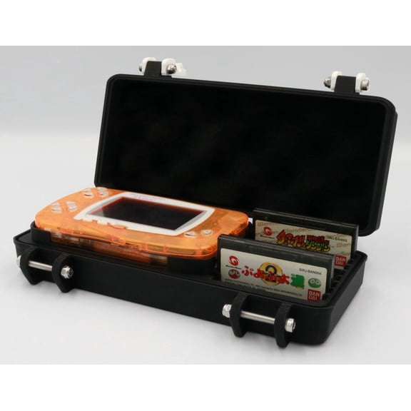 Wonderswan Color Compatible Protective Carrying Case - Holds 8 Games