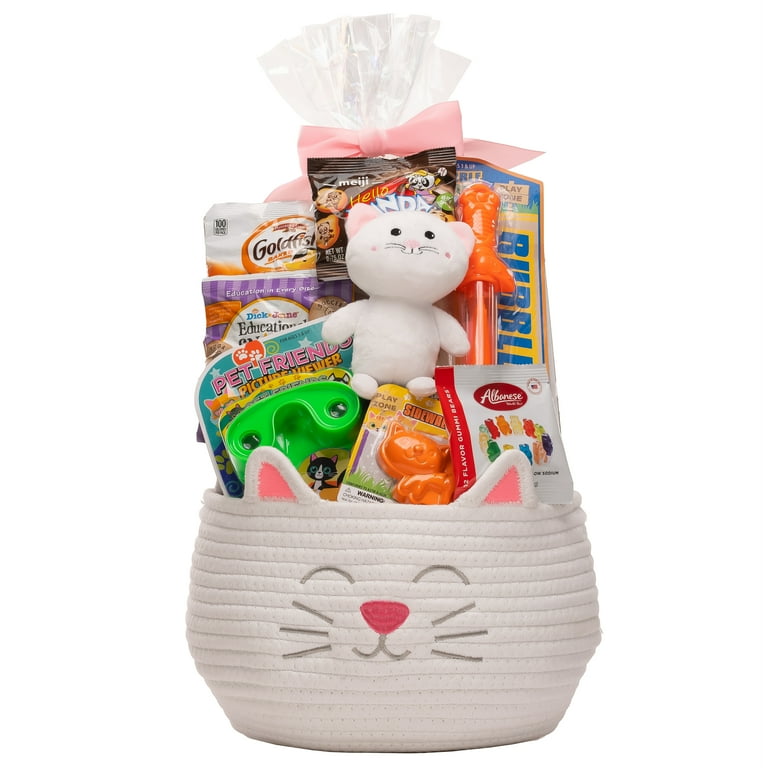 Cat themed hotsell gift basket