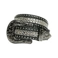 thumbnail image 1 of Wonderwest Women's Rhinestone Belt Black X-Small, 1 of 2