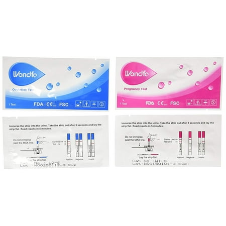 Wondfo 100 Ovulation Tests And 20 Pregnancy Tests by Wondfo
