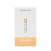 Wondfo - 25 Count Early Result Pregnancy Test Strips - Extra Sensitive 10 mIU/mL HCG Early Predictor Kits, Detect 6 Days Sooner Than Your Missed Period -[25 Count]