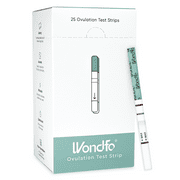 Wondfo - 25 Count Individually Ovulation Test Strips - Detecting LH Surge & Highly Sensitive at Home Test Kit 25 Count - W2-S25