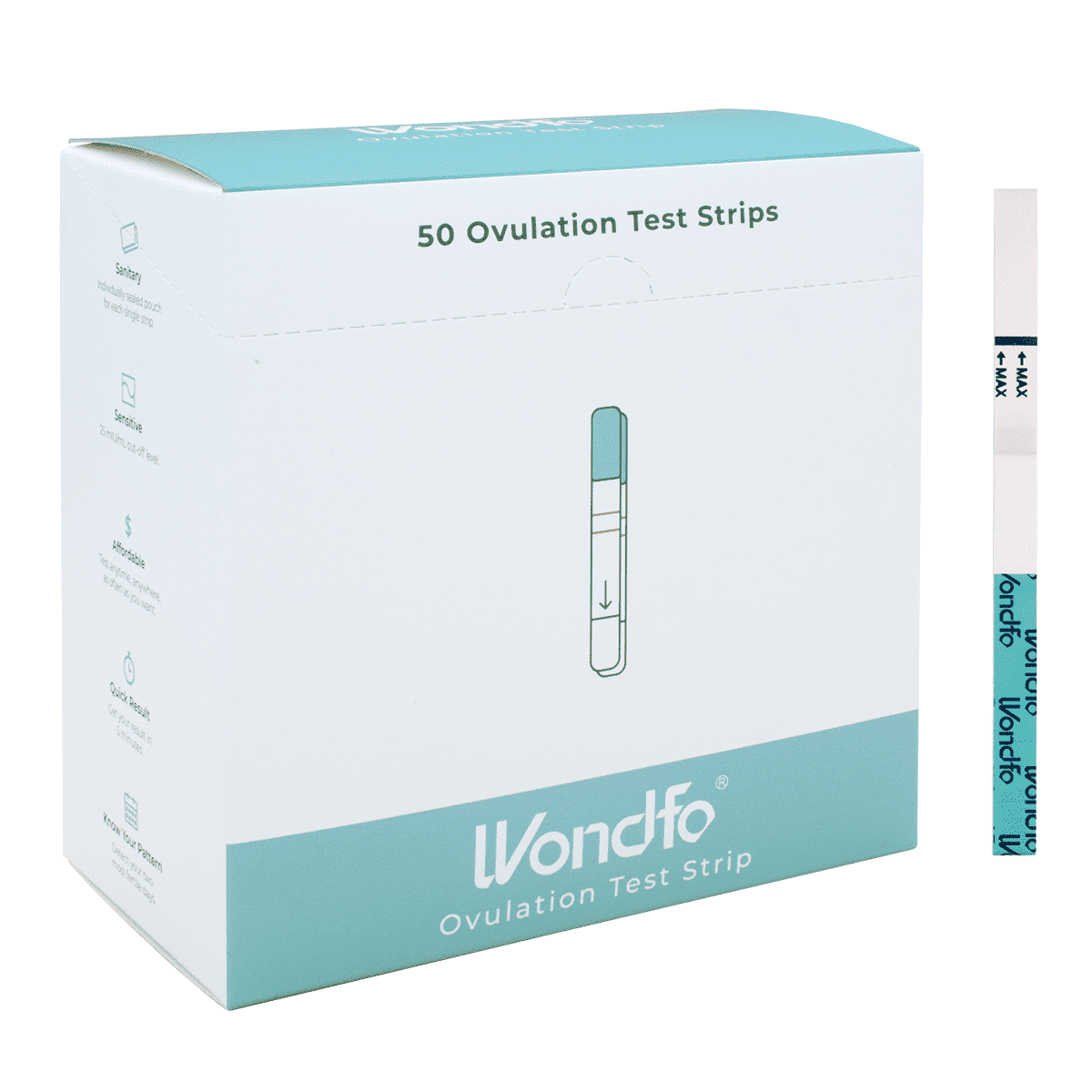 EasyHome 50 Ovulation Test Strips Kit the Reliable Ovulation