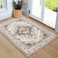 thumbnail image 1 of Wondo 2x3 Feet Indoor/Outdoor Door Mat - Machine Washable Non-Slip Low Pile Rug, Vintage Beige Entrance Carpet for Entryway Porch Bathroom Kitchen Bedroom Laundry, 1 of 8