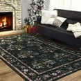 thumbnail image 1 of Wondo 4' x 6' Low Pile Area Rugs, Machine Washable Rug for Living Room, Bedroom, Kids' Room & High-Traffic Areas, Brown, 1 of 7