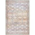 thumbnail image 1 of Wondo Floral Washable Rugs, 5x8 Area Rug for Living Room, Soft Large Boho Bedroom Rug, Botanical Non Slip Ultra Thin Floor Carpet for Dining Room Nursery Office, Light Yellow, 1 of 8