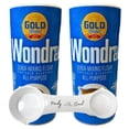thumbnail image 1 of Wondra Quick Mixing All Purpose Flour 13.5 oz (2 Pack) with Perdy Good Measuring Spoon, 1 of 8