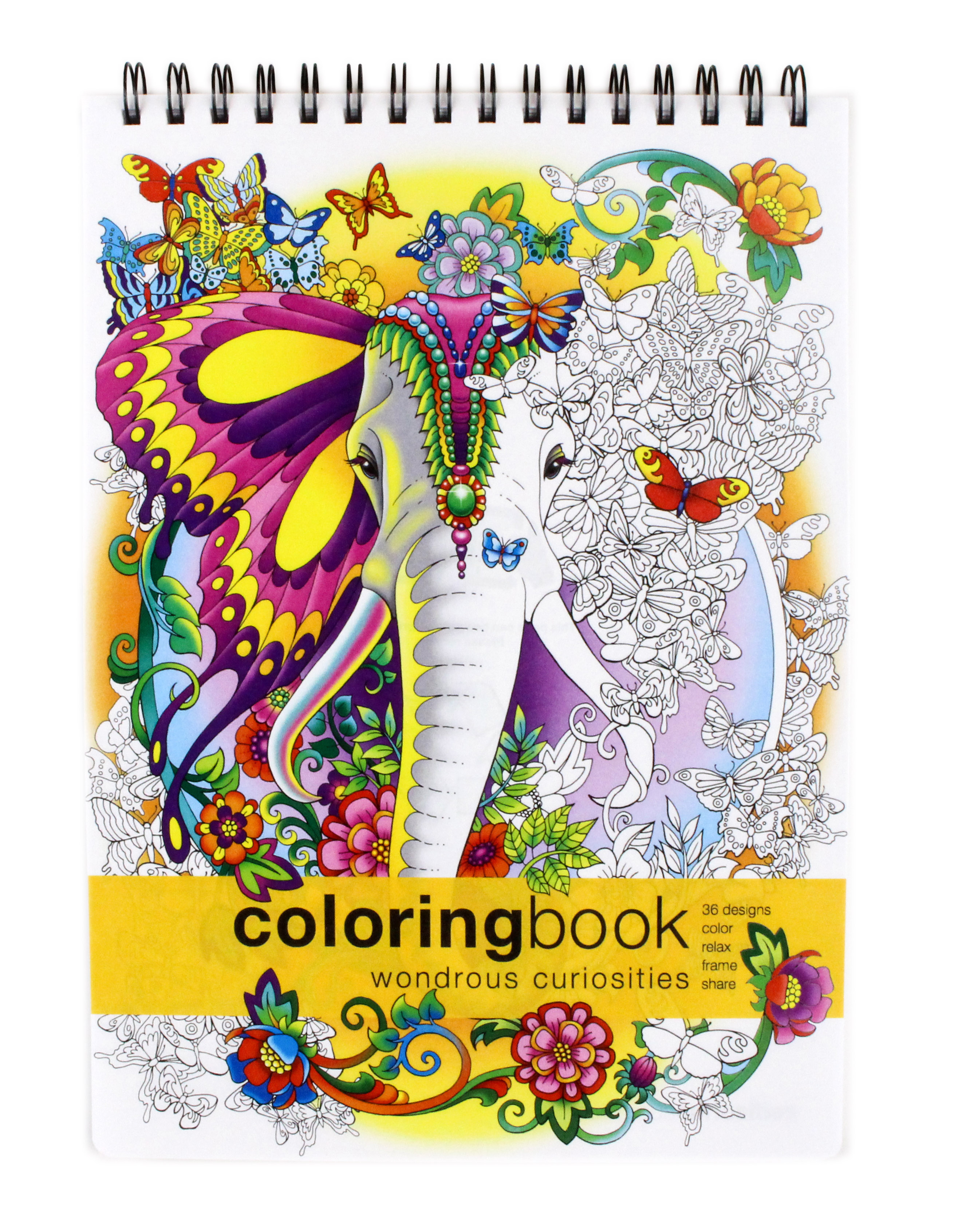 Wondrous Curiosities Adult Coloring Book - Walmart.com