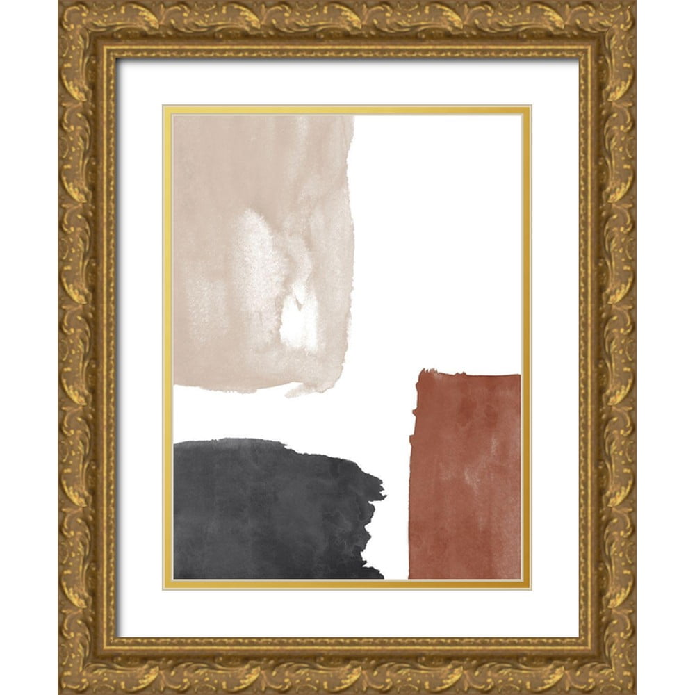 Wong, Brandon 12x14 Gold Ornate Wood Framed with Double Matting