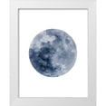 thumbnail image 1 of Wong, Brandon 12x14 White Modern Wood Framed Museum Art Print Titled - Phases Of The Moon No. 2, 1 of 4