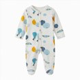 thumbnail image 1 of Wonitaaizi Baby Girls One Piece Baby Clothes Newborn Romper Infant Outfit (3-6 Months,Orange), 1 of 5