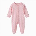 thumbnail image 1 of Wonitaaizi Baby Girls One Piece Baby Clothes Newborn Romper Infant Outfit (9-12 Months,Watermelon Red), 1 of 5