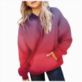 thumbnail image 1 of Wonitaaizi Cute Tie Dye Graphic Hoodies for Teen Girls Gradient Clothes for Girls (3-4 Years,Red), 1 of 6