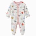 thumbnail image 1 of Wonitaaizi Newborn Baby Girl Bodysuit Long Sleeve Jumpsuit Outfits Clothes (6-9 Months,Light Pink), 1 of 7