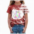 thumbnail image 1 of Wonitaaizi Toddler Boy and Girl Halloween Shirt Ghost Graphic T-Shirt Cute Spooky Season Short Sleeve Tees(2-3 Years,Brick Red), 1 of 4