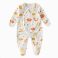 thumbnail image 1 of Wonitaaizi Unisex Footless Newborn Baby Sleepers Pajamas Romper Boys Girls(Newborn,Multicolour), 1 of 7