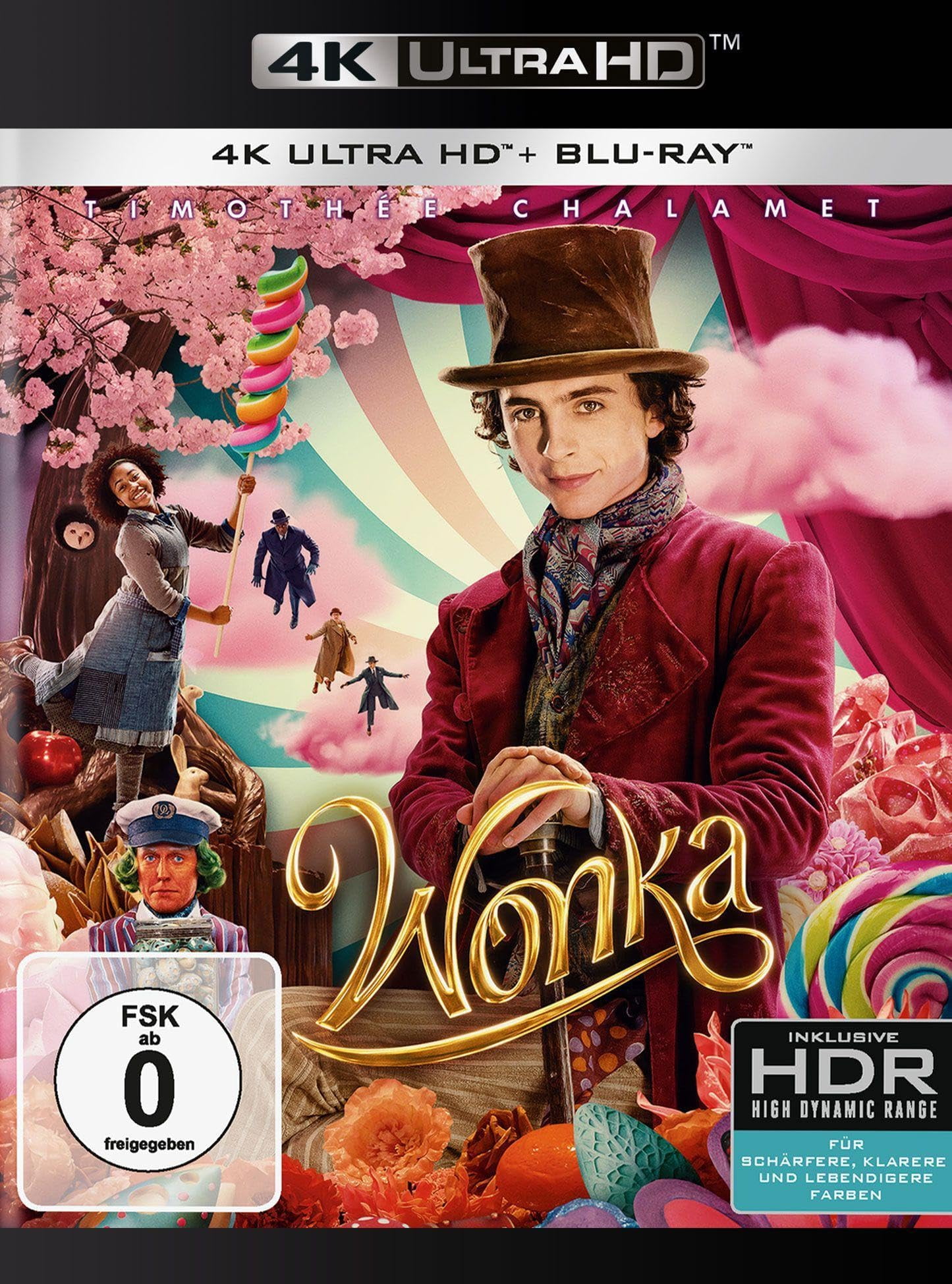 Wonka (4K Ultra HD) (+ Blu-ray)