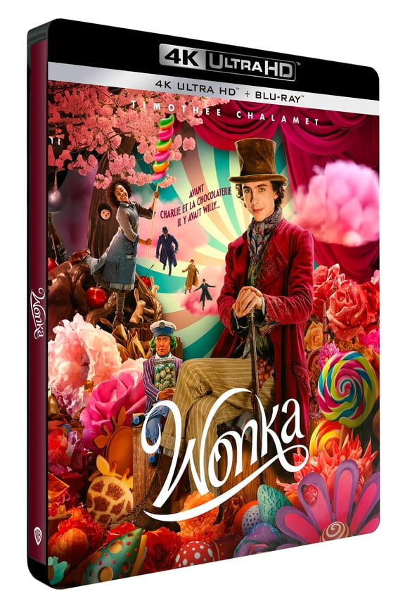 Wonka 4k ultra hd (4K Ultra HD) Timothee Chalamet Paul King Hugh Grant