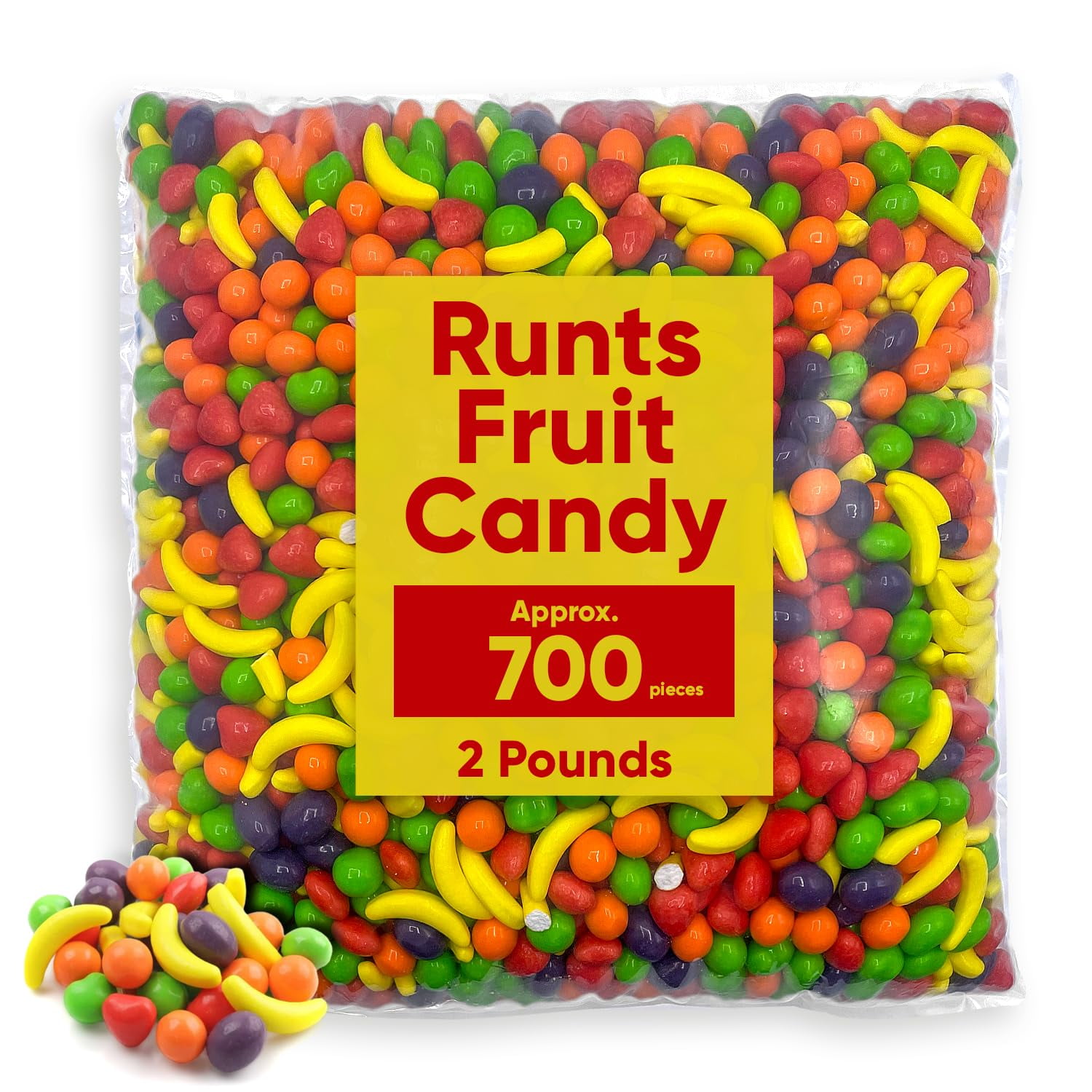 Wonka Candy Runts 2 Pounds of Bulk Candy Approx 700 Pieces