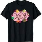 NOEOEWLK Wonka - Logo & Candy T-Shirt