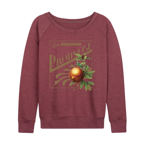 Warner Bros. - Lightweight French Terry Wide Neck Long Sleeve Graphic Shirt
