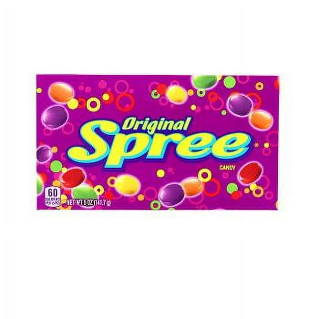 Wonka Spree Original Candy, 5 Oz., (Pack of 3 Boxes)