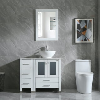 Ravenna 36 Single Sink Bathroom Vanity Combo Set Espresso