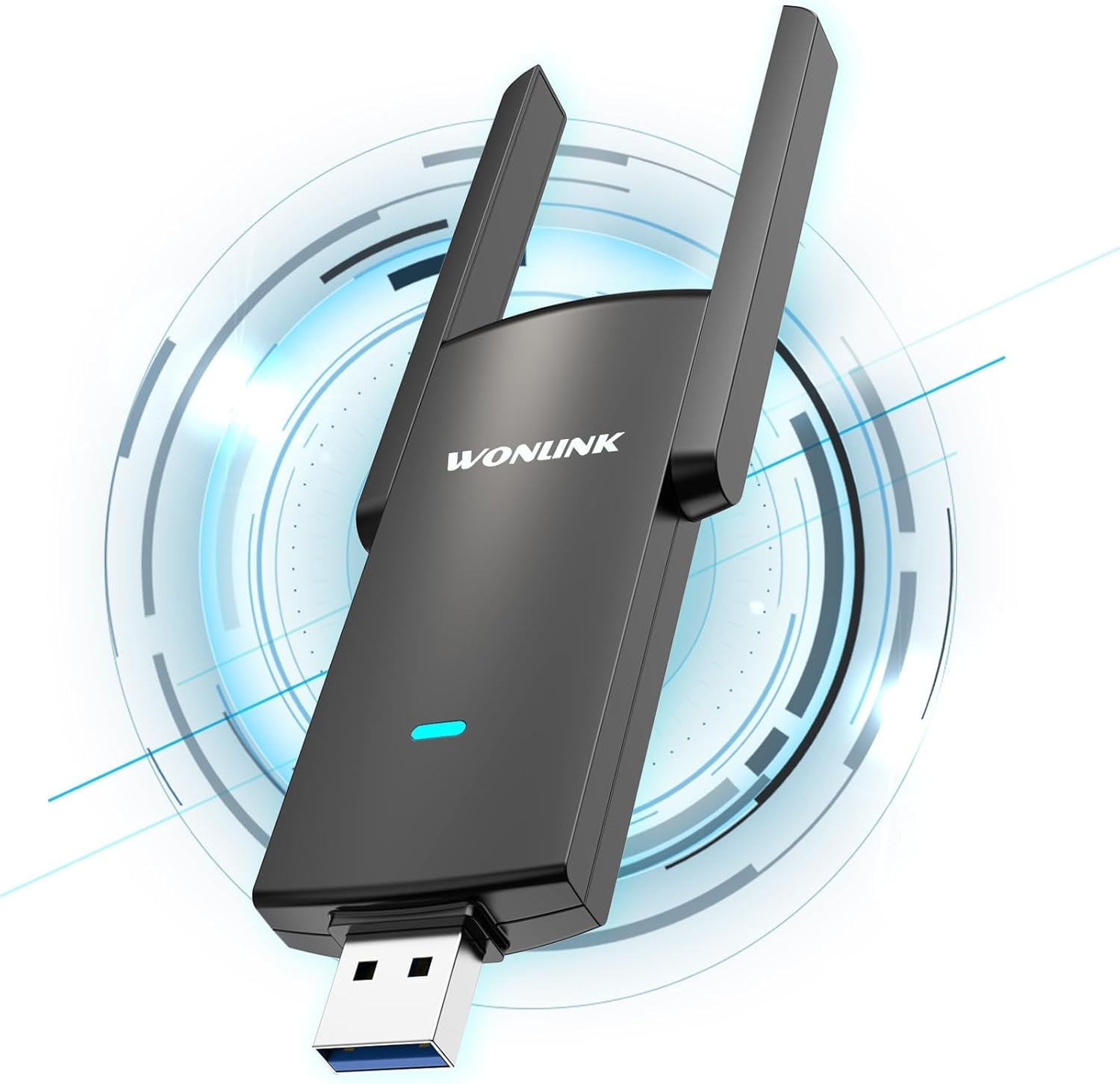 WONLINK USB WiFi Adapter For PC, WiFi 6 Adapter With