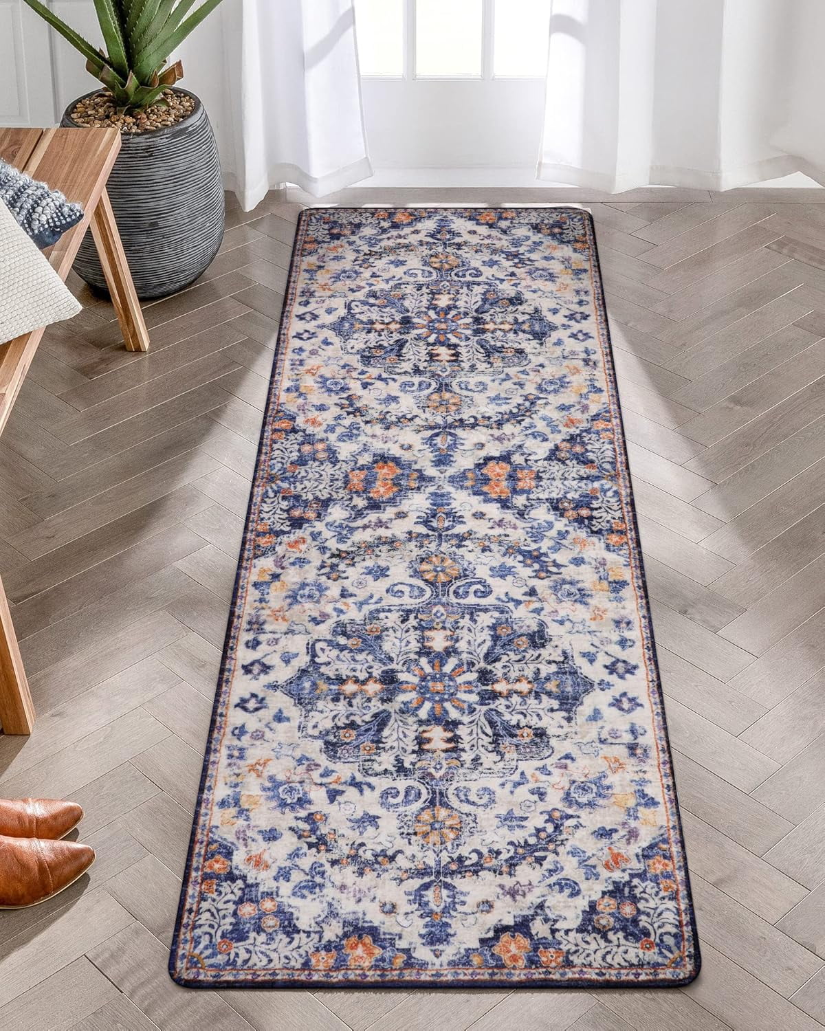 Wonnitar 2'x6' Washable Kitchen Runner Rug,Hallway Entryway Runner Rug ...