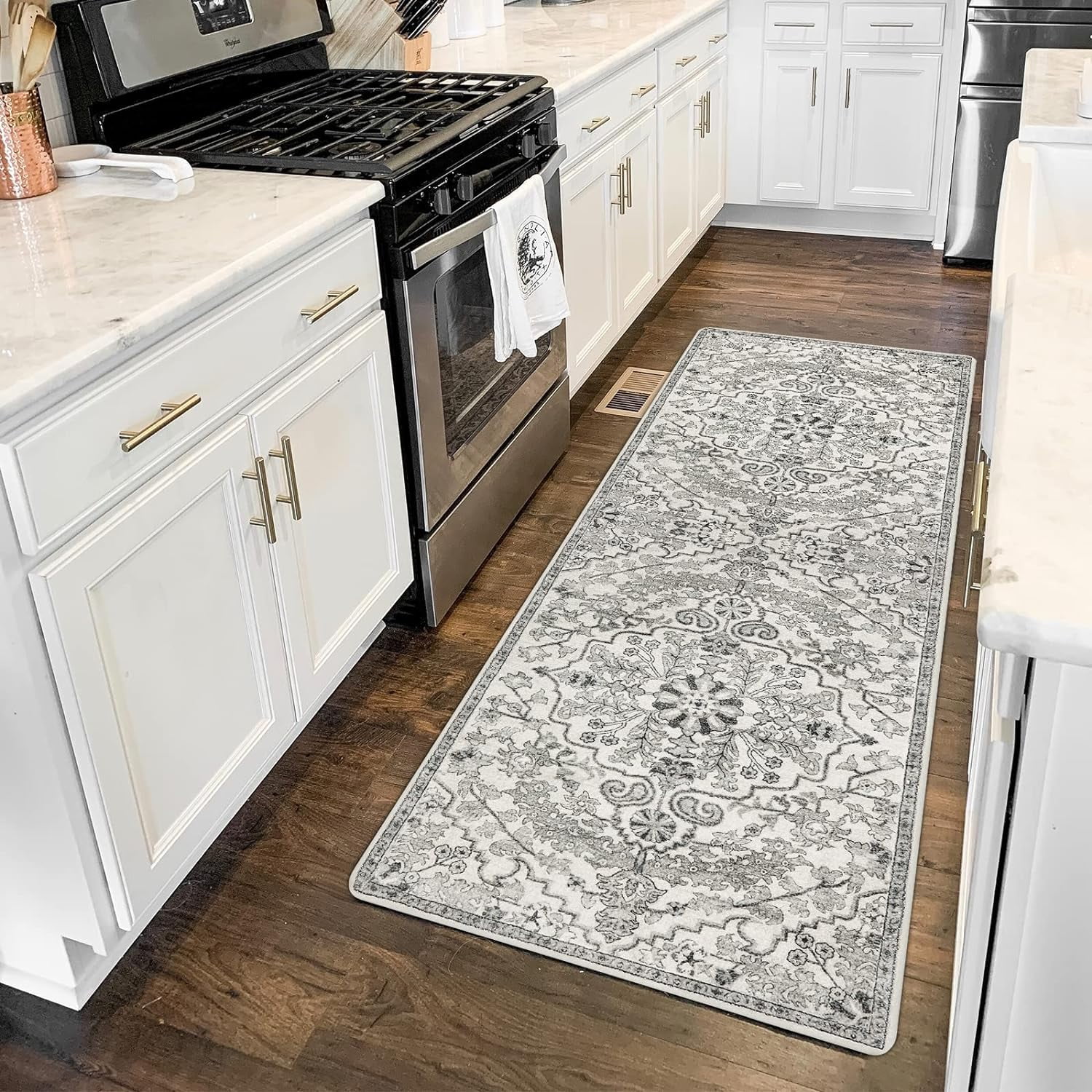 Wonnitar 2'x6' Washable Kitchen Runner Rug,Hallway Entryway Runner Rug ...