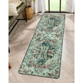 thumbnail image 1 of Wonnitar 2'x6' Washable Kitchen Runner Rug,Hallway Entryway Runner Rug, Oriental Medallion Distressed Non-Slip Mat, Bohemian Low-Pile Floor Carpet Runner for Bathroom Laundry Bedside, 1 of 6