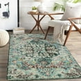 thumbnail image 1 of Wonnitar 3'x5' Bohemian Medallion Area Rug,Bedroom Rug Soft Throw Printed Bathroom Kitchen Entry Foyer Mat, Vintage Non-Slip Washable Carpet for Front Door Laundry Room Bath Office, 1 of 6