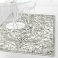 thumbnail image 1 of Wonnitar 4'x6' Bohemian Floral Medallion Area Rug,Oriental Distressed Bedroom Rug Country Vintage Faux Wool Indoor Throw Mat Non-Slip Washable Low-Pile Carpet for Bathroom Living Kitchen Laundry Room, 1 of 5