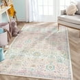 thumbnail image 1 of Wonnitar 5'x7' Pink Boho Area Rug,5x7ft Rugs for Bedroom Girls Nursery Area Rugs Soft Floral Playroom Rug, Machine Washable Pastel Rug Non Slip Floor Carpet for Large Living Room Bedroom Carpet, 1 of 10