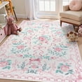 thumbnail image 1 of Wonnitar 5'x 7' Bow Nursery Rug for Living Room Washable Area Rug forDorm, Cute Ultra-Thin Non Slip Indoor Decor Carpet for Kids Room Playroom, 1 of 8