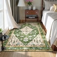 thumbnail image 1 of Wonnitar Bohemian Area Rug for Living Room 4x6 Soft Washable Rugs for Bedroom Vintage Non Slip Indoor Printed Carpet for Apartment Dining Room Kitchen Foyer RV, 1 of 8