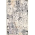 thumbnail image 1 of Wonnitar Modern Abstract Area Rug - 2 X 8 Gray Washable Rug, Soft Non-Slip Contemporary Nursery, 1 of 1