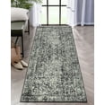 thumbnail image 1 of Wonnitar Washable Rug Runner Rug, Vintage 2x6 Kitchen for Hallways Non-Slip, Traditional Non-Shedding Entryway Mat Soft Carpet for Bathroom Foyer Bedroom, 1 of 7