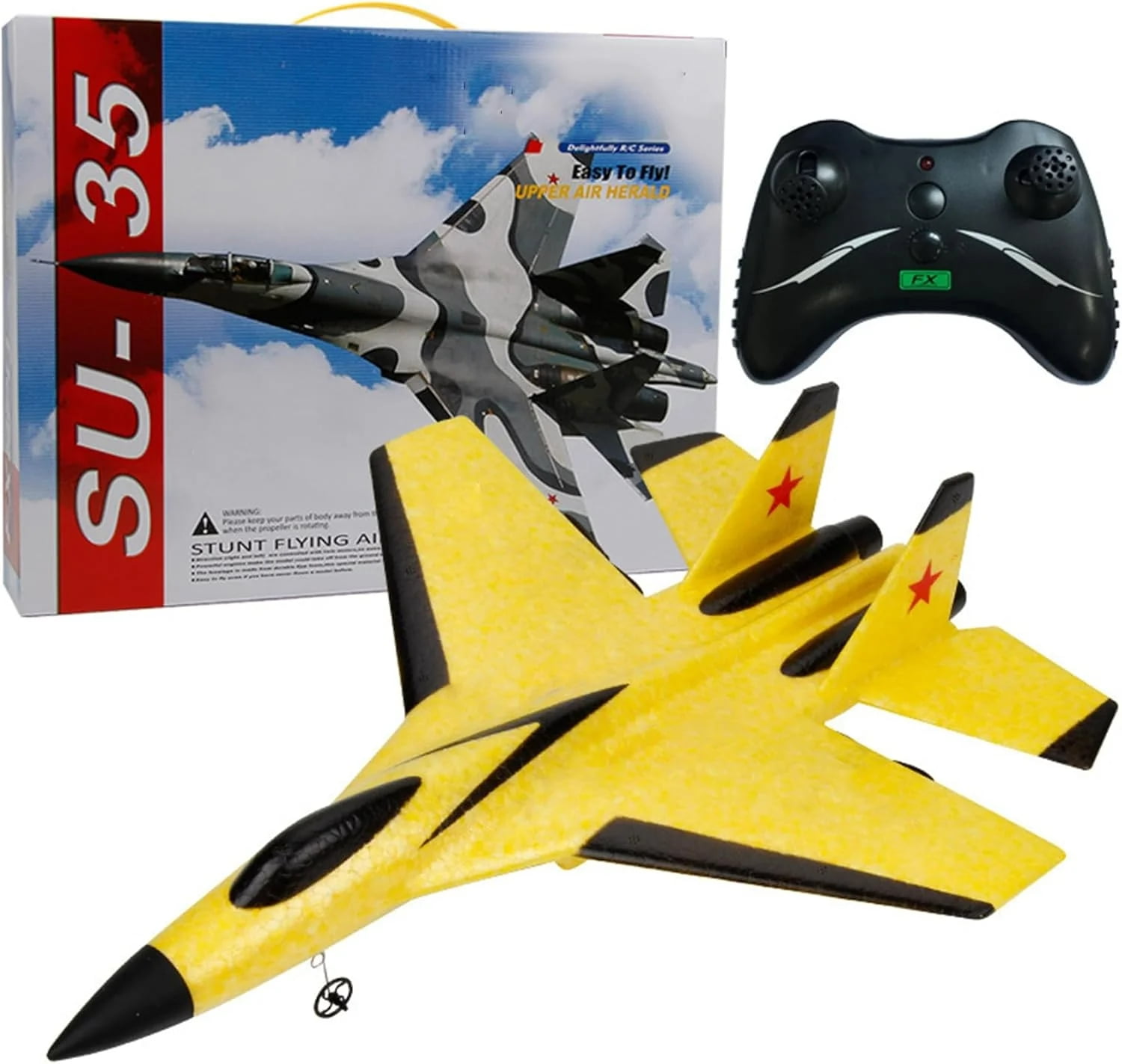 Wonstorex Rc Plane - 2.4GHz Wonstorex Jet Fighter Rc Airplane,Rc Remote Control Fighter Model Toy with Led Lights,Automatic Balance Gyro,360° Glider ,rc Jet,rc Planes